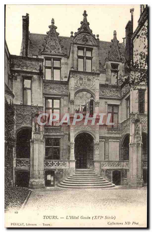 Tours CPA L'hotel Gouin (16eme)