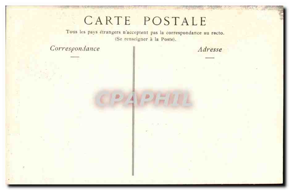 Tours CPA L'hotel Gouin (16eme) — Rückseite