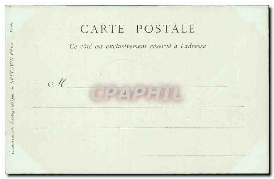 Tours CPA Hopital Gouin 16eme — Rückseite