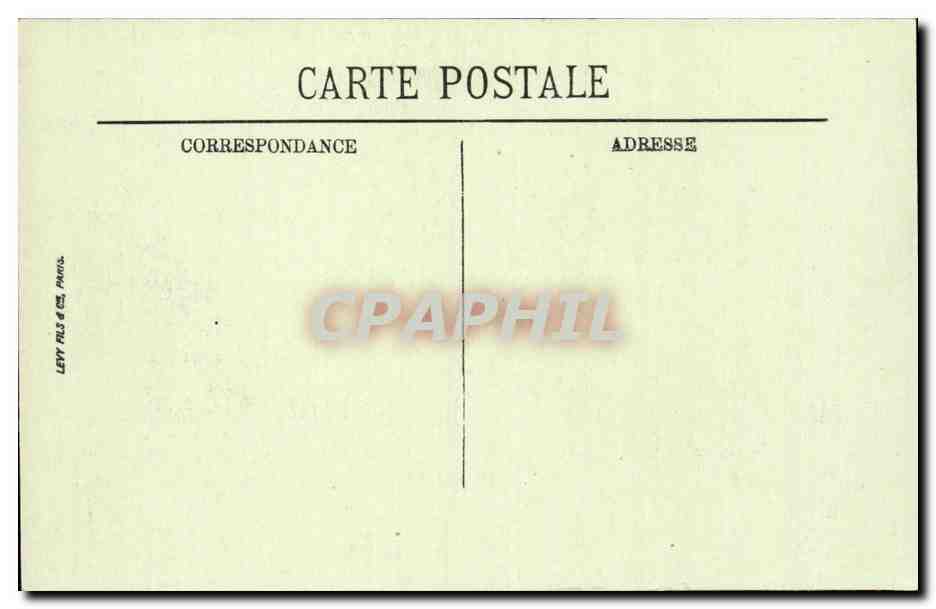 Tours CPA Hotel Gouin rue du commerce n°35 — Rückseite