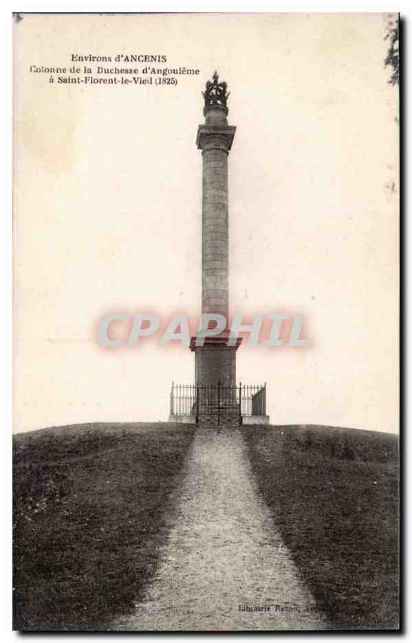 CPA Environs d'Ancenis Colonne de la duchesse d'Angouleme a Saint Florent le Vieil (1825)
