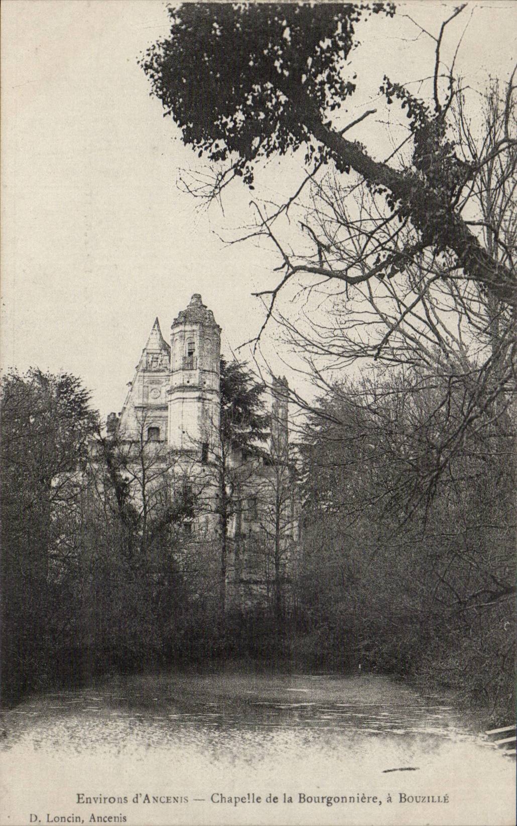Environs d'Ancenis CPA Chapelle de la Bourgonniere a Bouzille