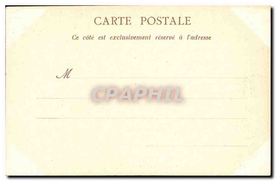 Nantes CPA La cathedrale  — Verso