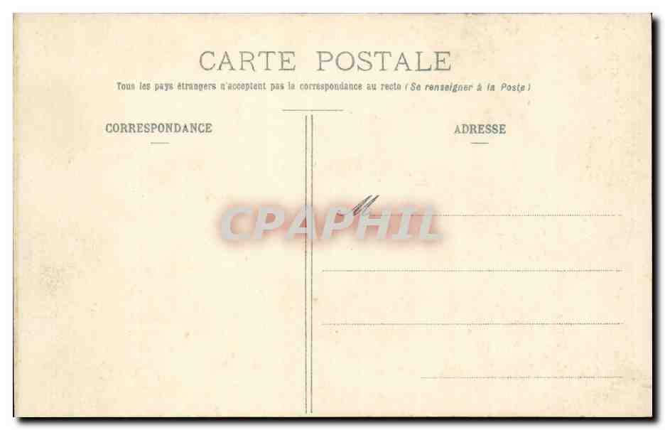 Mayenne CPA Le pont et le vieux chateau — Back