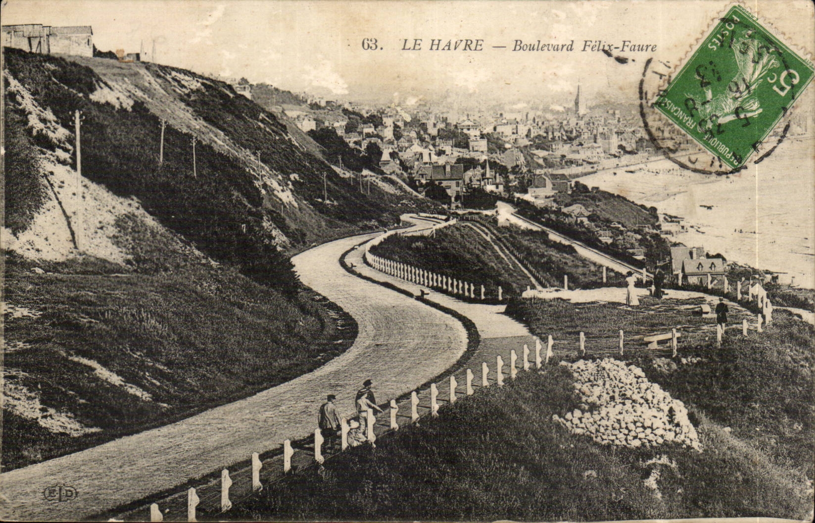 Le Havre CPA Boulevard Felix Faure