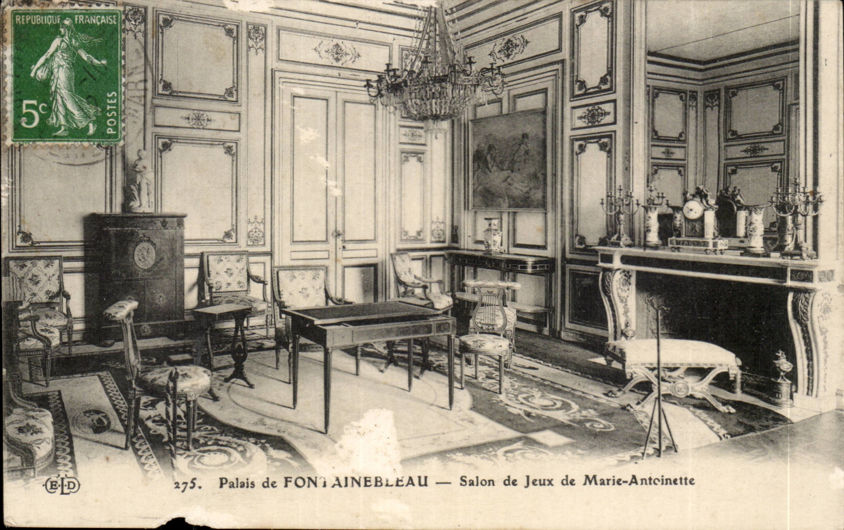 Palais de Fontainebleau — Salon de Jeux de Marie-Antoinette