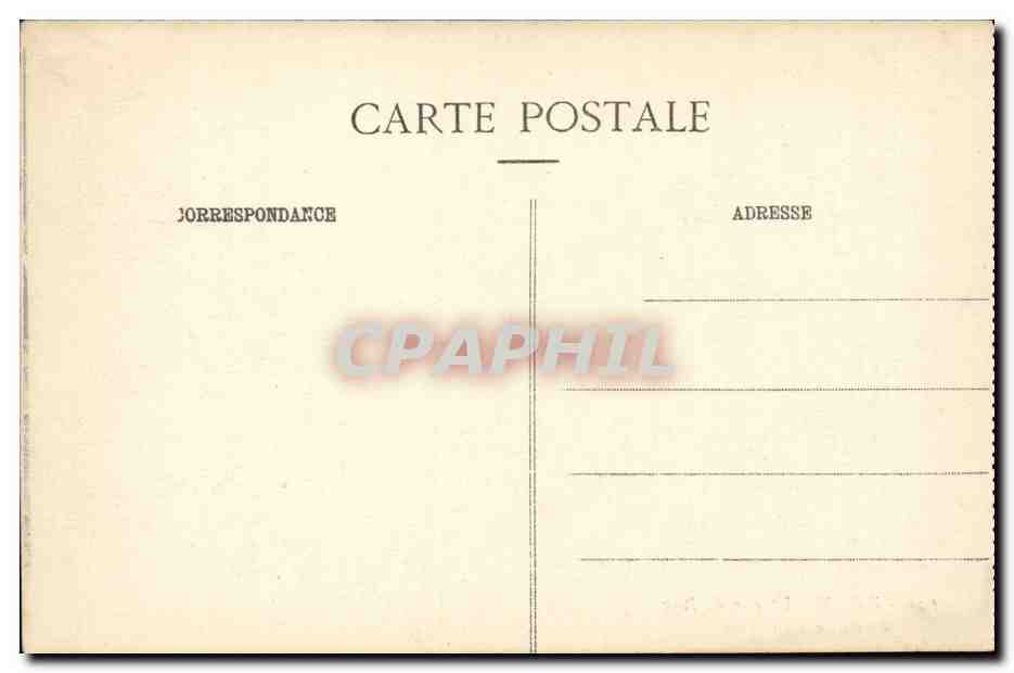 Vichy CPA Un coin du parc au bassin des cygnes — Verso