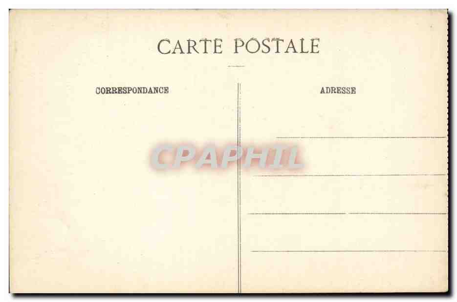 Vichy CPA Terrasse du casino — Verso