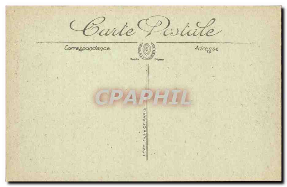 Lisieux CPA Vue prise du point de vue — Rückseite