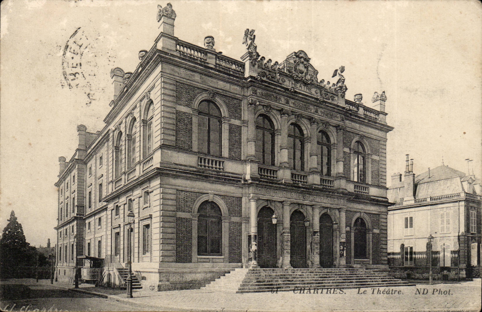 Chartres CPA Le theatre
