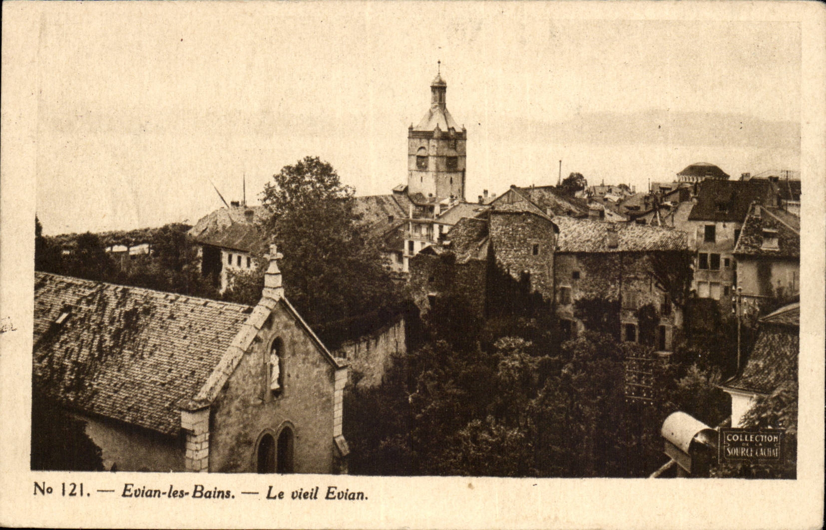Evian les Bains CPA Le vieil Evian
