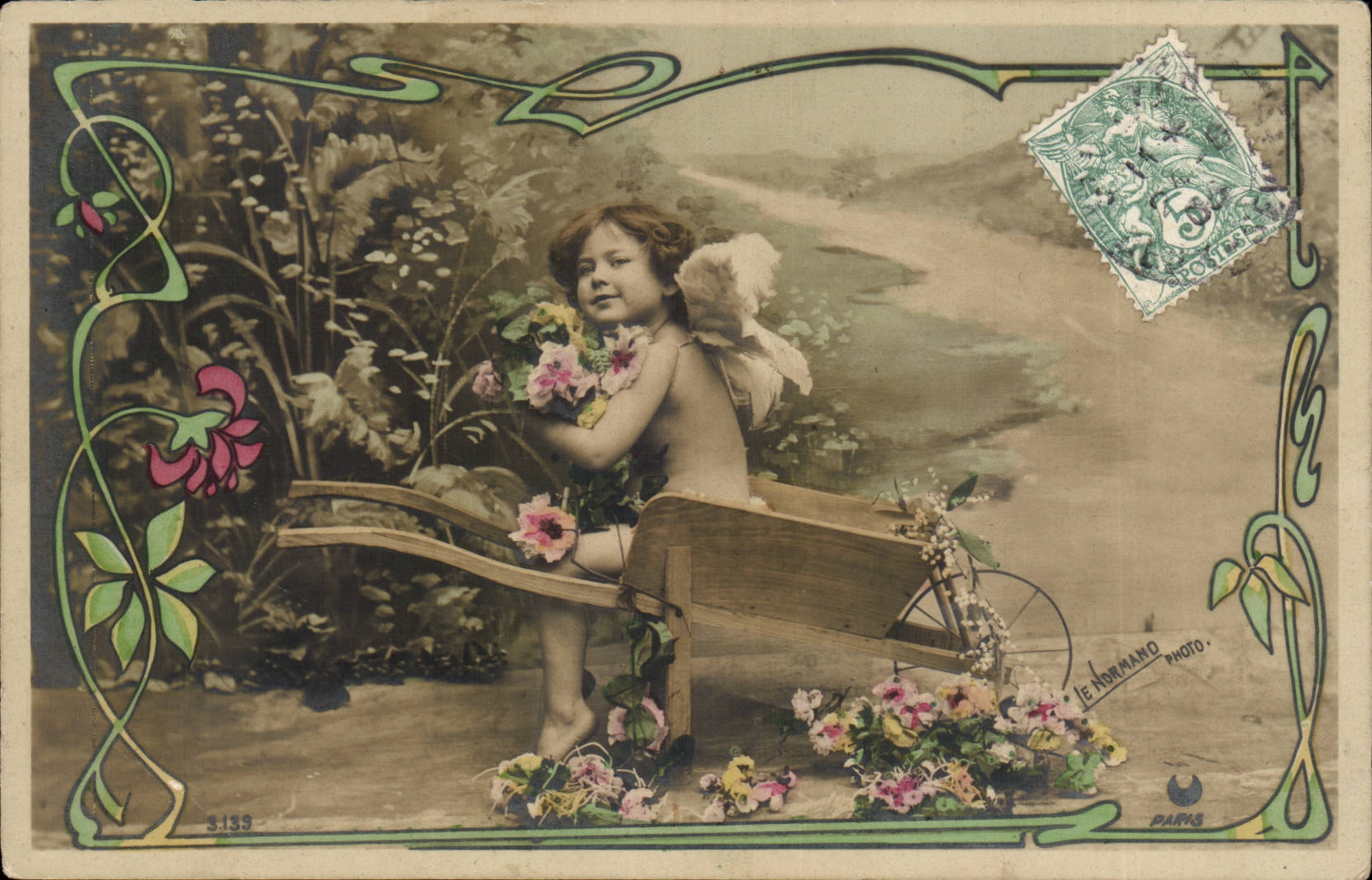 CPA fantaisie Enfant