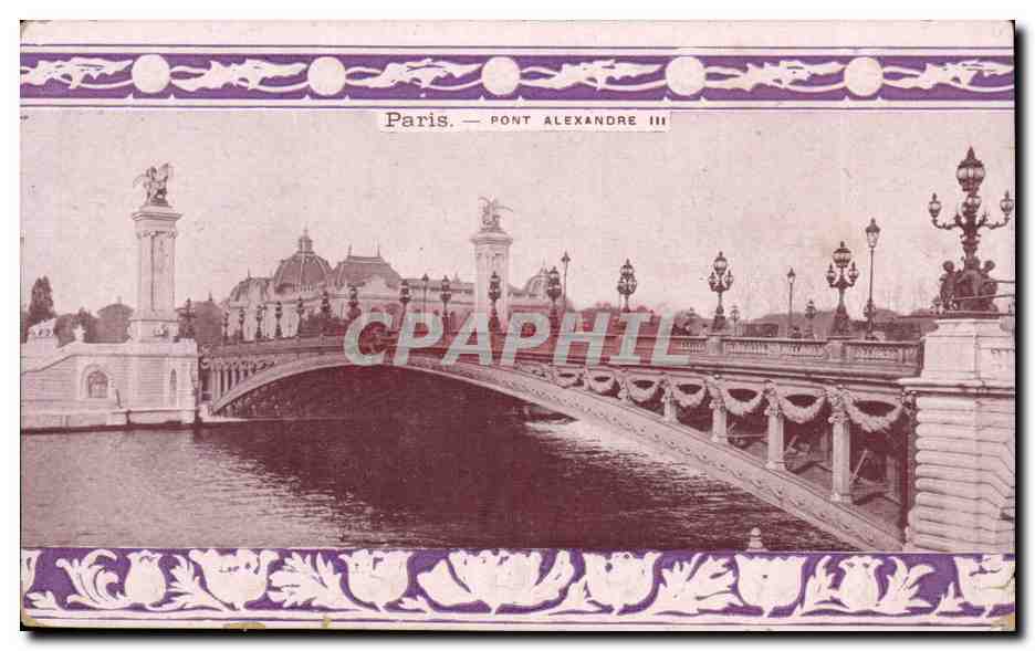 CPA Paris Pont Alexandre III
