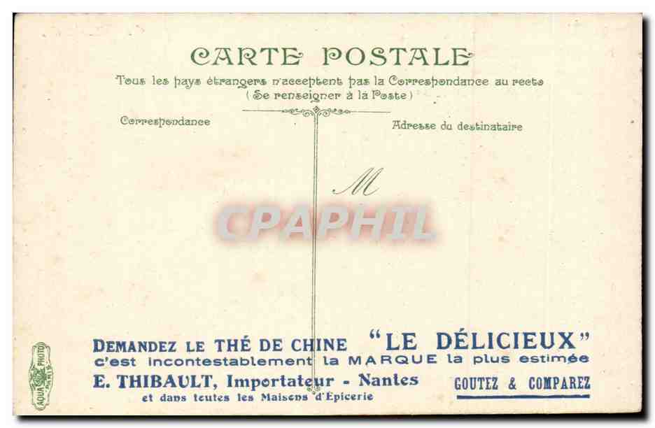 Nantes CPA Vue generale Gare maritime — Verso