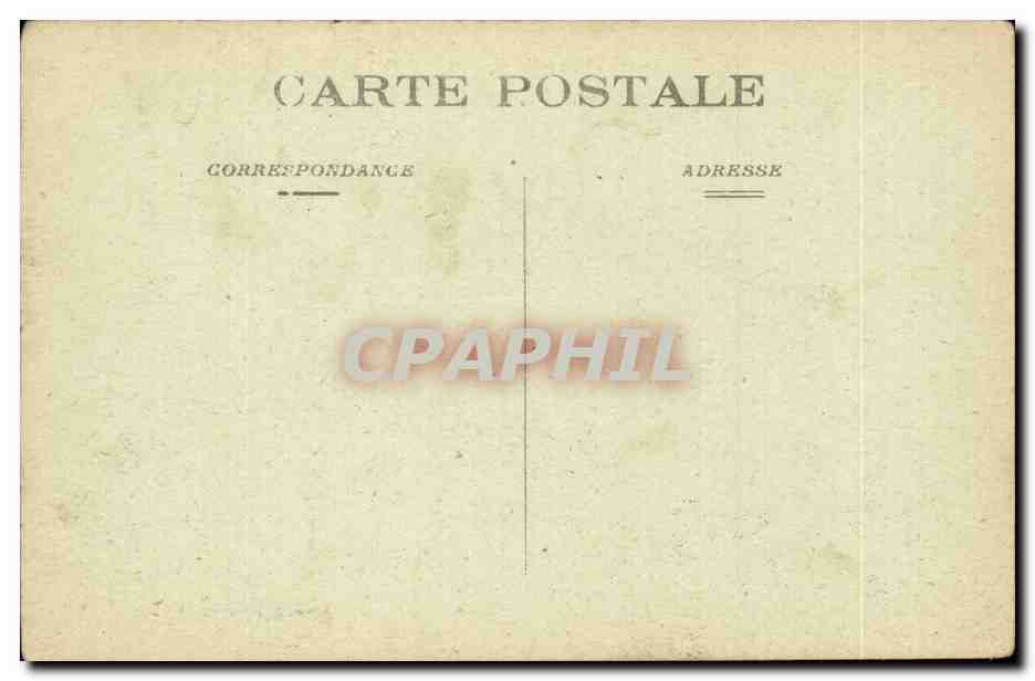 Le Mans CPA Vue partielle et pont Gambetta — Rückseite
