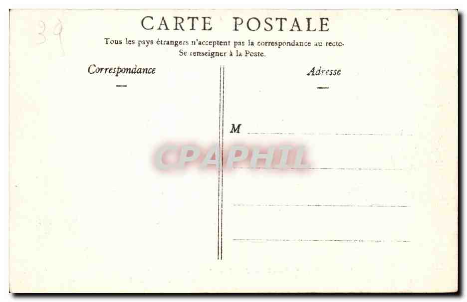 Salins-les-Bains — Fort Saint-André et Fort Belin — Edition G. B., Lons-le-Saunier — Verso