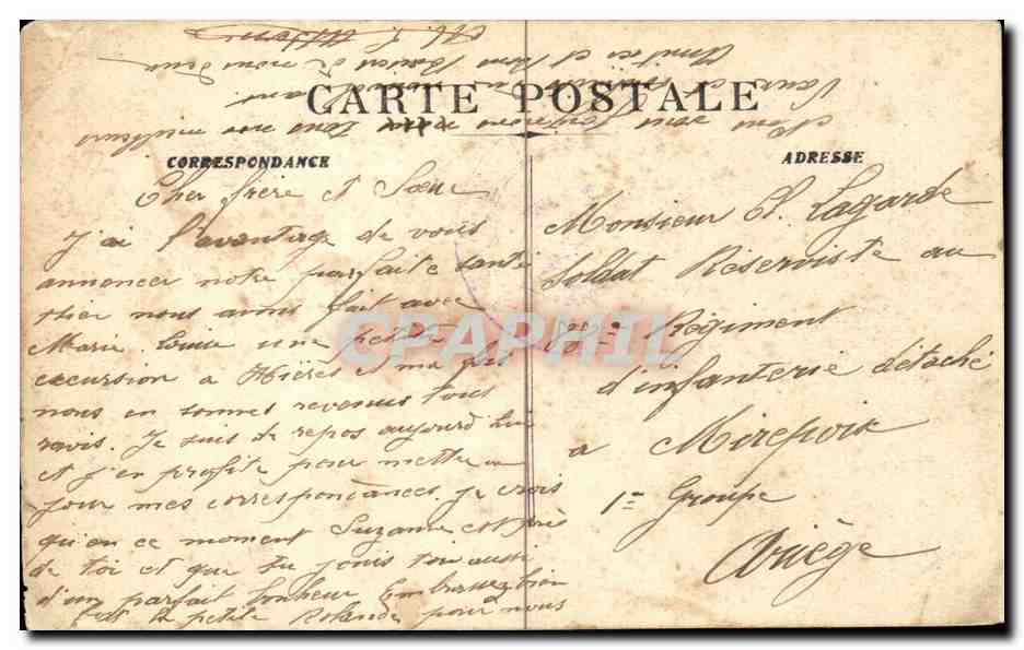 Toulon - Allée des Palmiers - Place de la Liberté - B. G. - n°106 — Rückseite