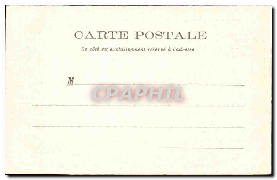 Bourges CPA Vue generale prise du palais Jacques Coeur — Rückseite