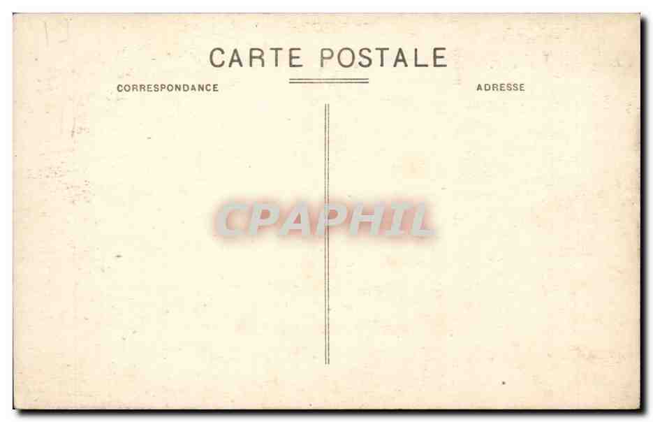 La Rochelle CPA L'hotel de ville Cour interieure — Rückseite