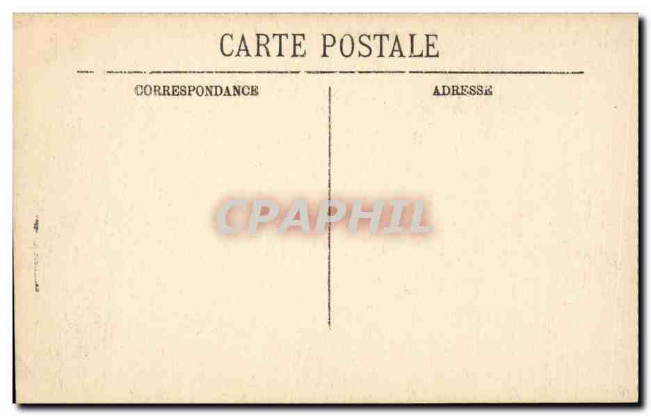 Angoulême — Façade de l'Hôtel de Ville et la Tour de Marguerite de Valois — LL — Verso
