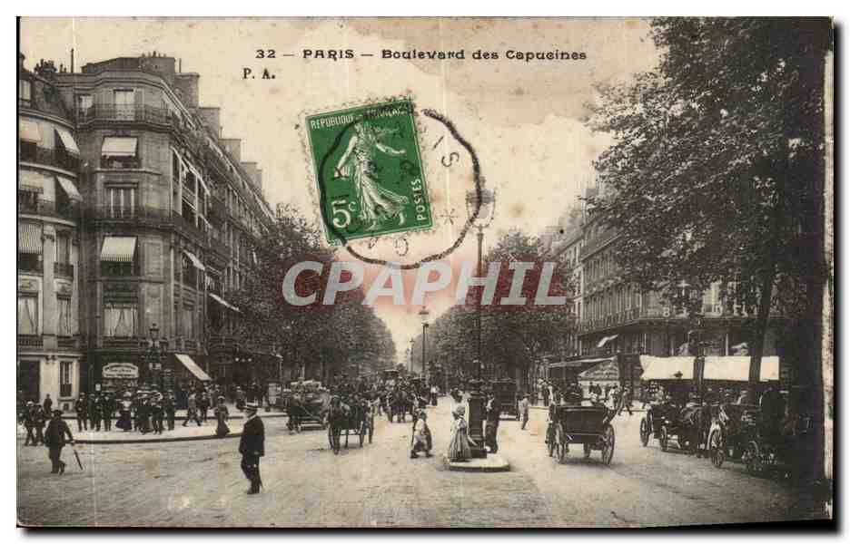 Paris CPA Boulevard des Capucines 