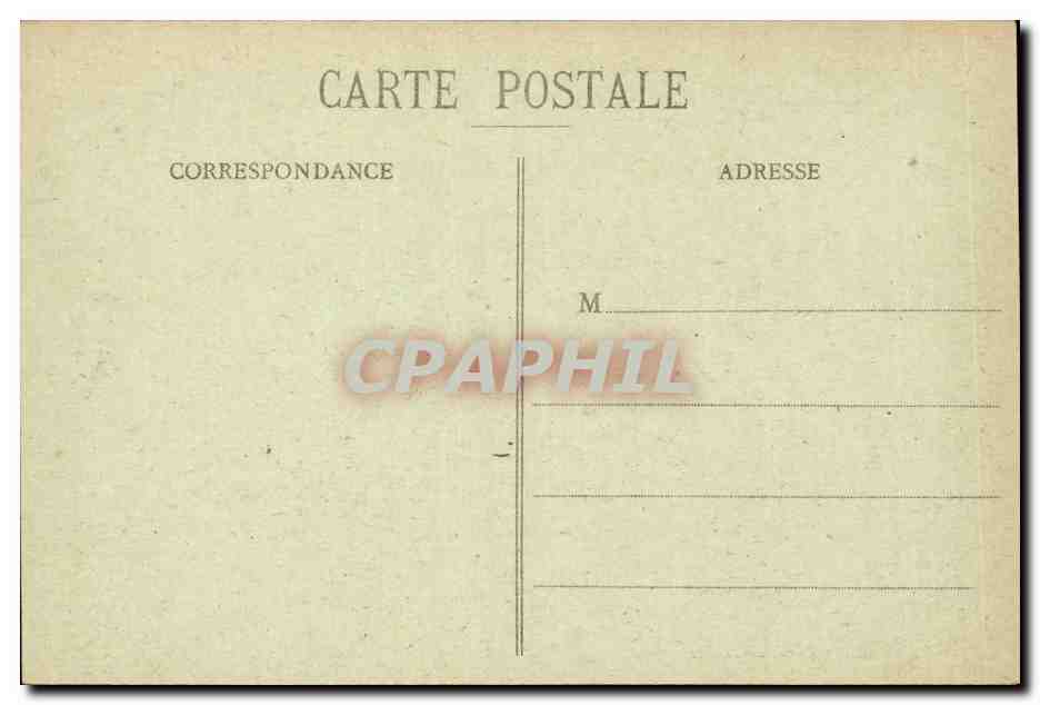 Reims während seiner Bombardementsjahre 1914-18 — Die Porte Mars — Sammlung G. Dubois, Reims — Rückseite