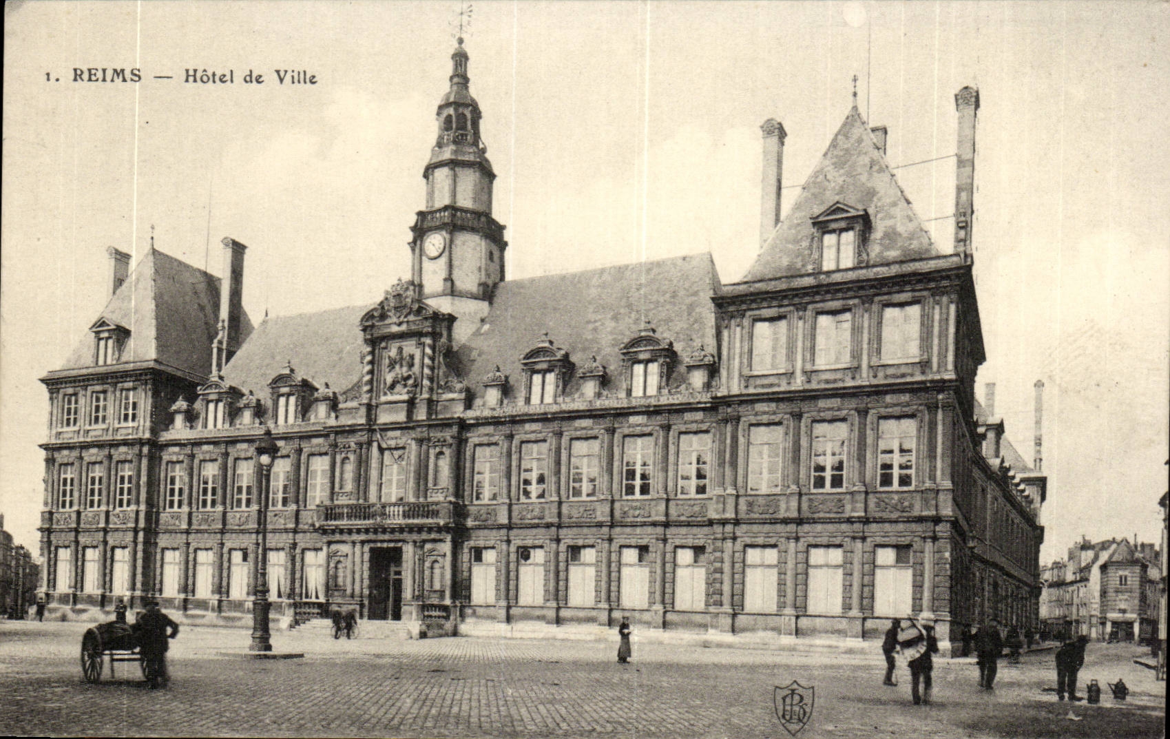 CPA Reims Hotel de ville