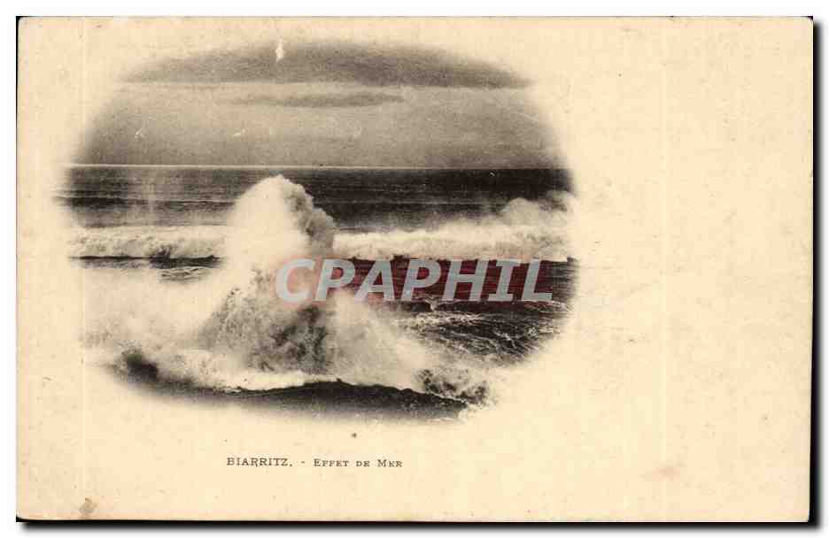 Biarritz CPA Effet de mer