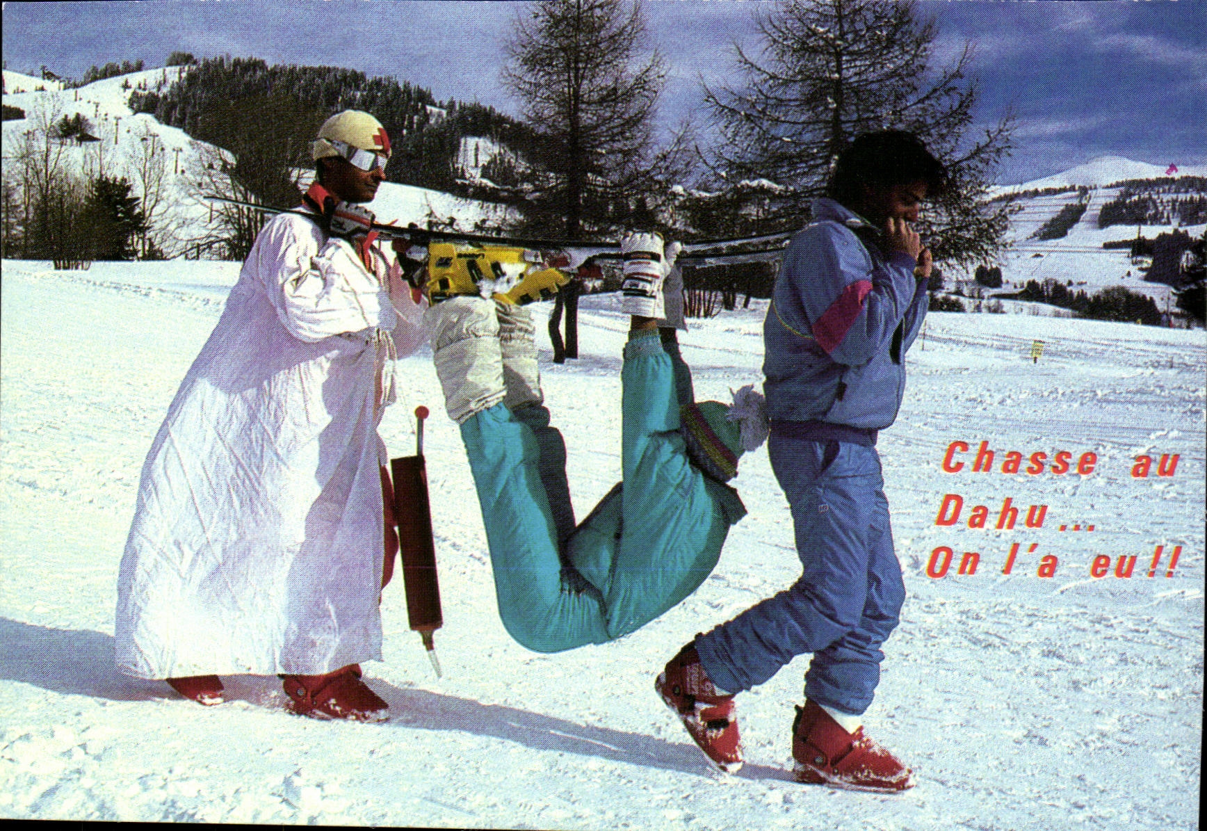 CPM Chasse au Dahu On l'a eu ! (ski) Humour