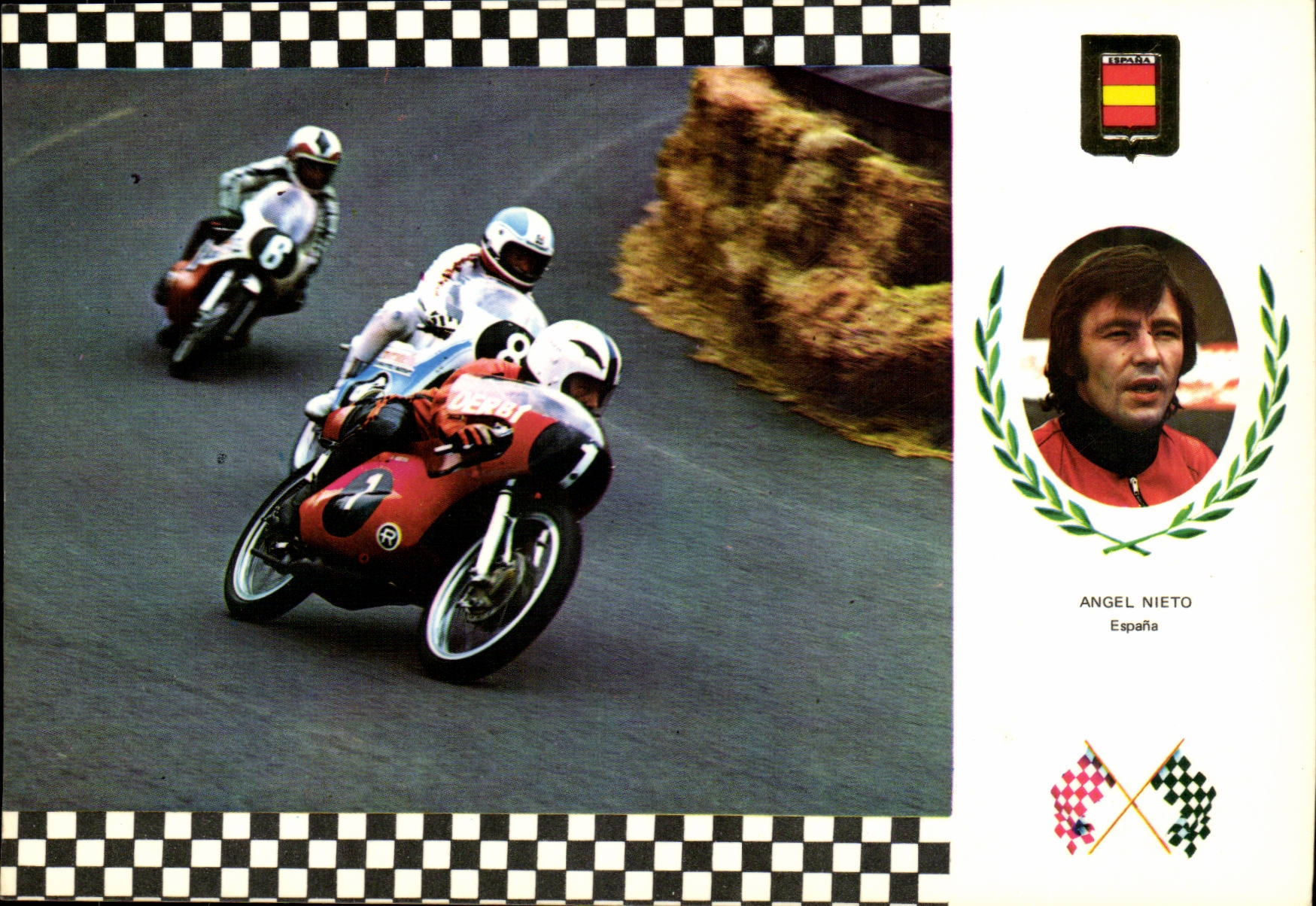 CPM SErie grand prix Moto Derbi 125 cc Angel Nieto Espana (Espagne) 