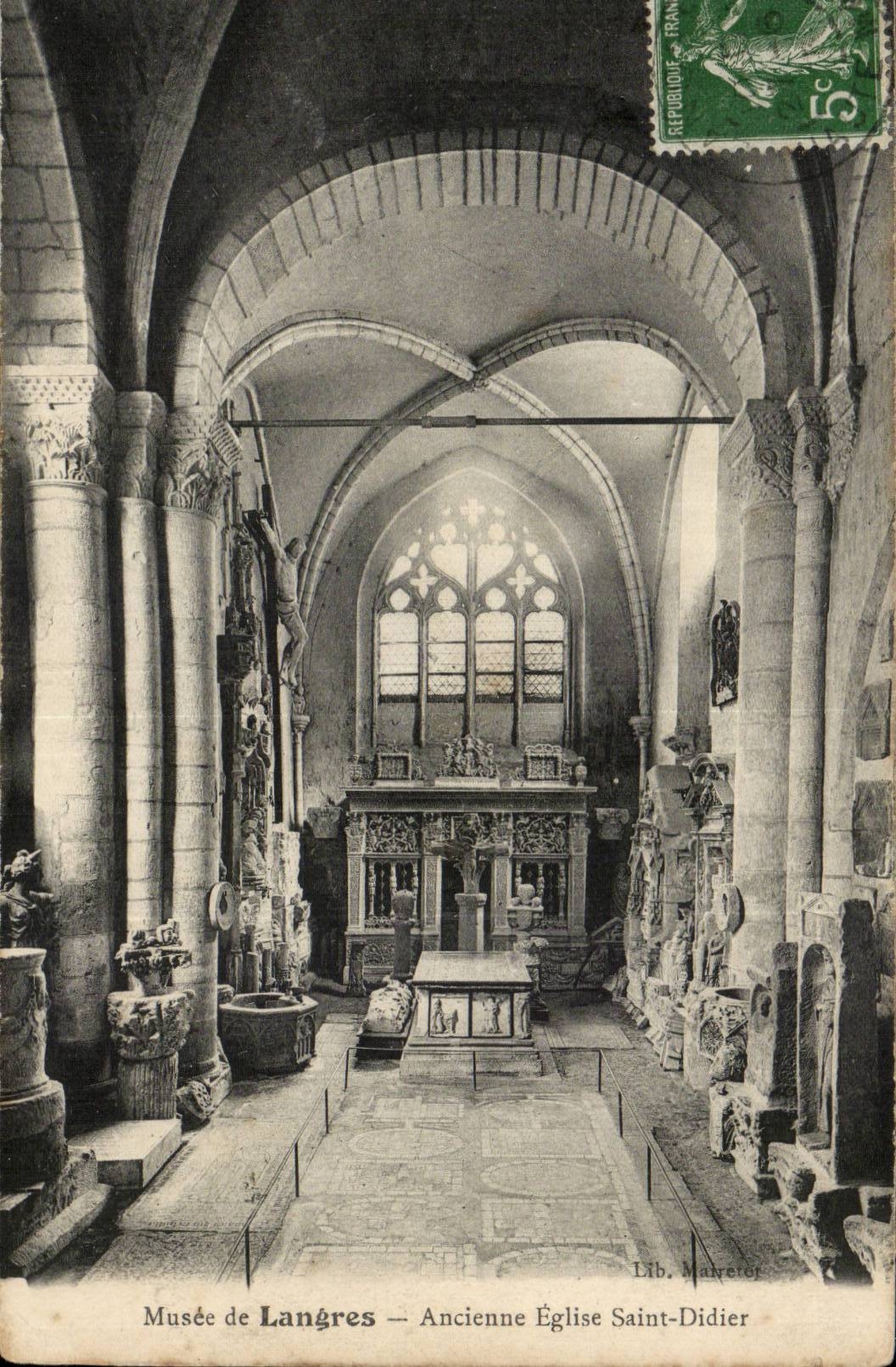 Musee de Langres - Ancienne Eglise Saint Didier - CPA 