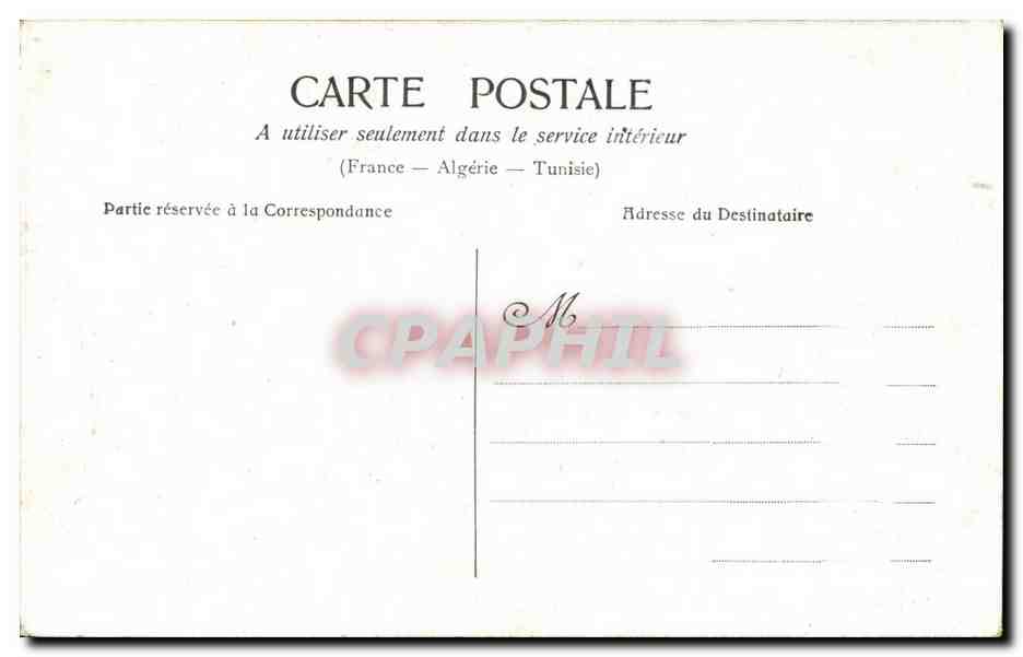 Fantaisie - Femme - Pourquoi reste t il loin de moi - musique - intrument - CPA  — Rückseite