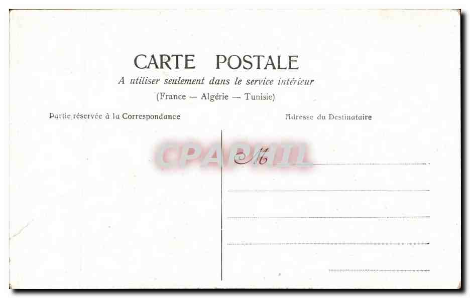 Fantaisie - Femme - Ce Que n'exprime pas ma lyre - musique - intrument - CPA  — Verso