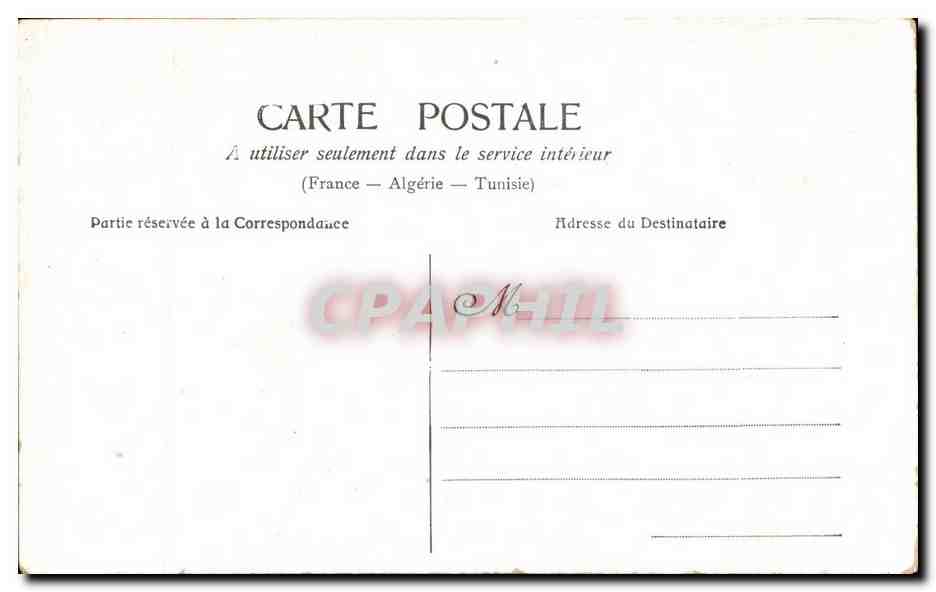 Fantaisie - Femme - Que m'importe tout ici bas - musique - intrument - CPA  — Rückseite