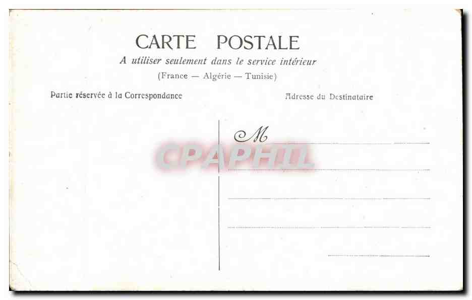 Fantaisie - Femme - De l'oiseau que n'ai je les ailes - musique - intrument - CPA  — Rückseite