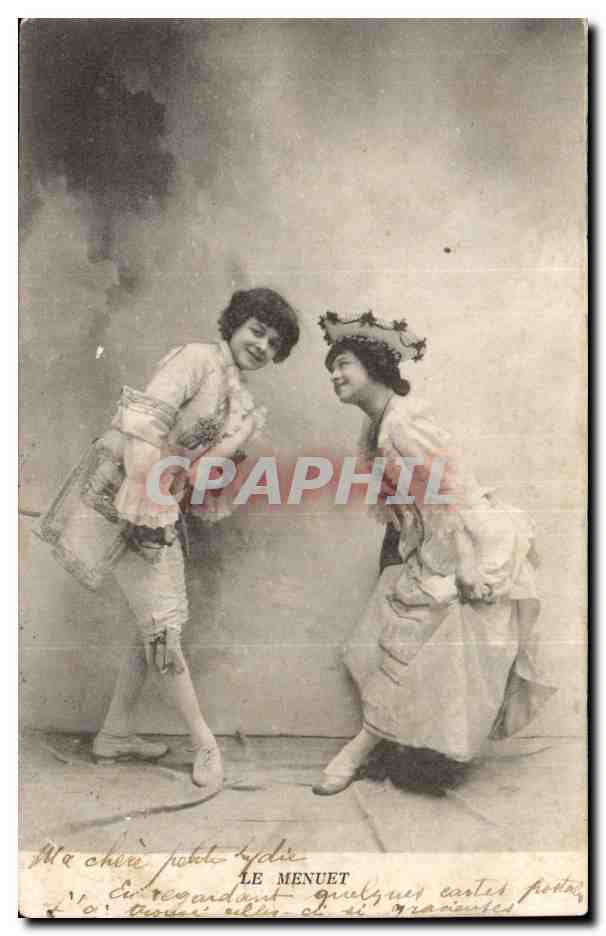 Fantaisie - Couple - Spectacle - Danse - Le Munuet - CPA 
