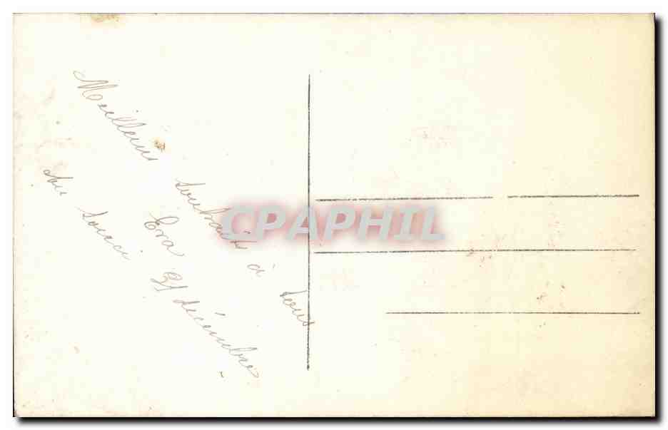 Fantaisie - Fete - houx - holly - oiseau - Bonne Annee - CPA  — Rückseite