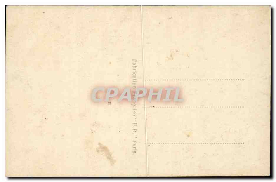 Fantaisie - Femme - Maillot de Bain - CPA  — Rückseite