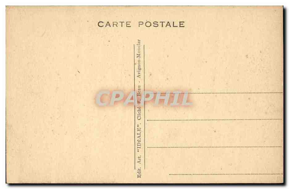 St Remy de Provence - Les Antiques - Le Maussolee - CPA  — Rückseite