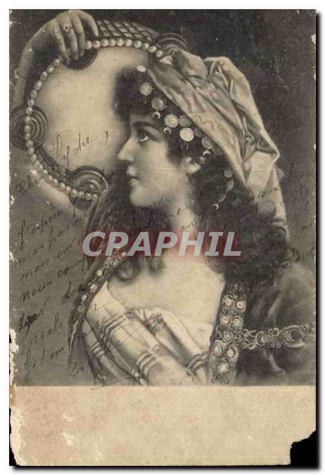 Femme en costume oriental — portrait — éditeur inconnu, n° 19