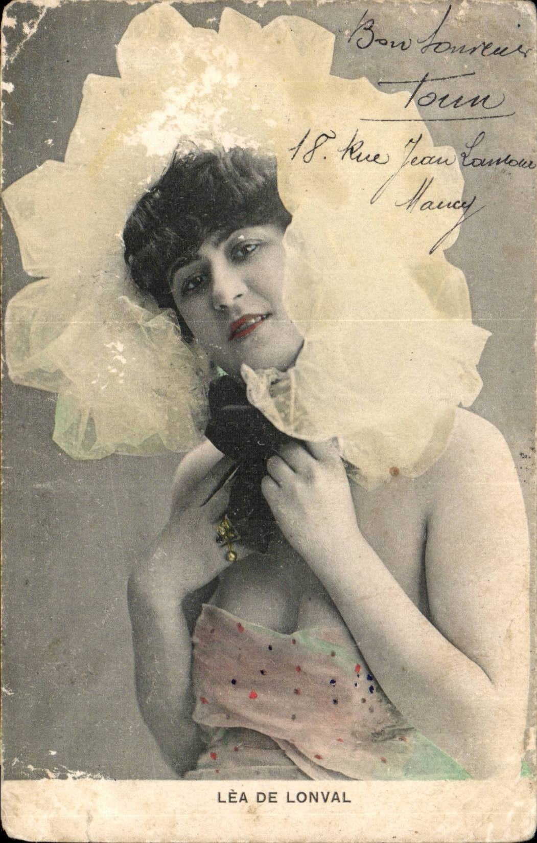 Fantaisie - Femme - Lea de Lonval - Michelet - defauts - CPA