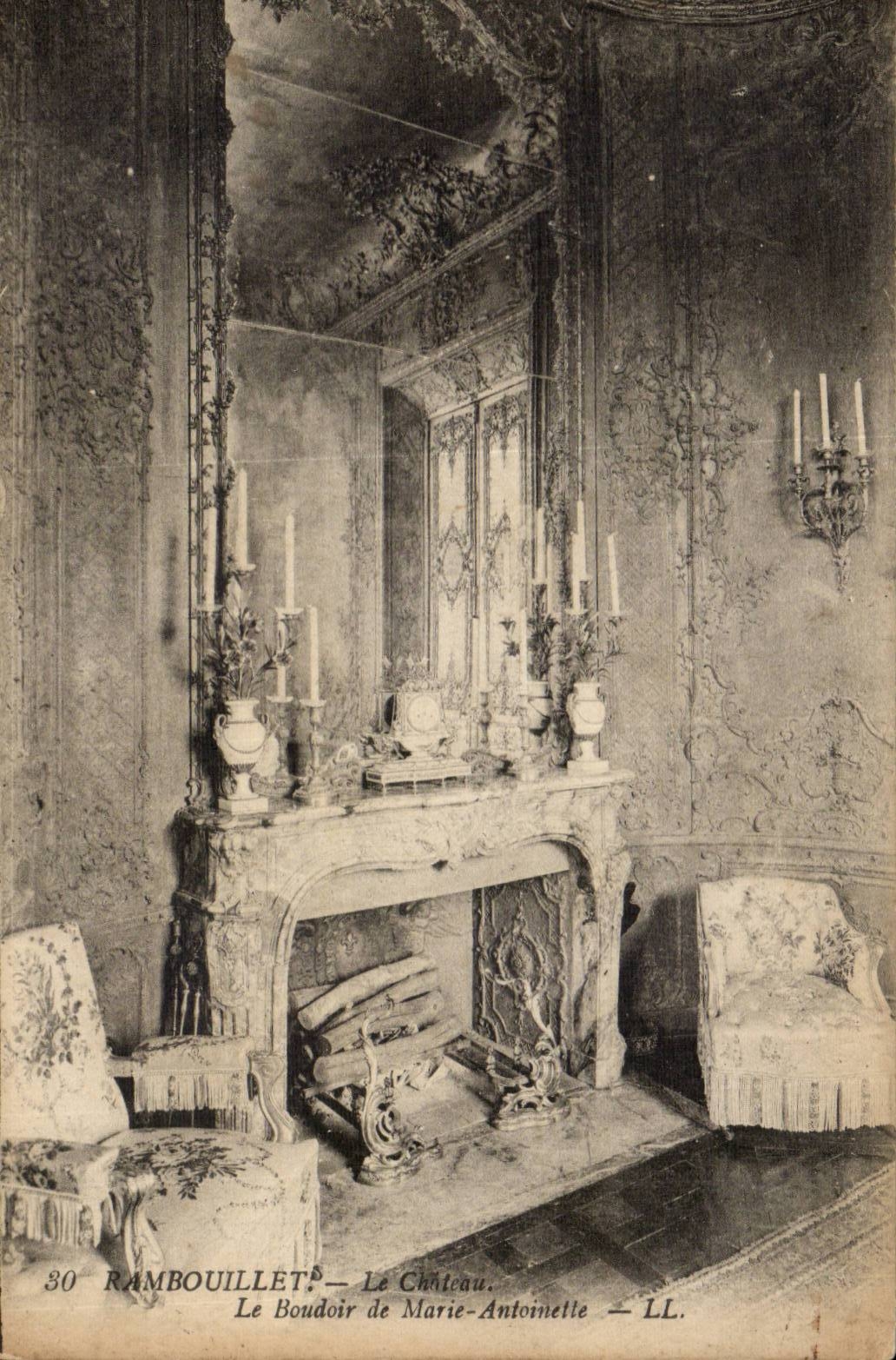 Rambouillet — Il Castello. Il Salottino di Maria Antonietta — LL.
