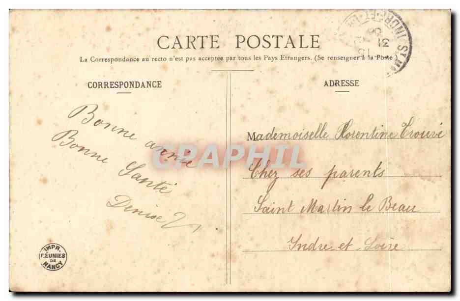 Fantaisie - Enfant - Oeuf - Joyeuse Annee - - CPA  — Rückseite