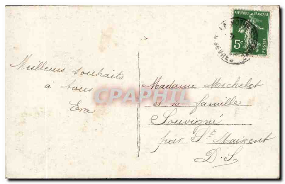 Fantaisie - Enfant - Beau Garcon - Bonne Annee - - CPA  — Rückseite