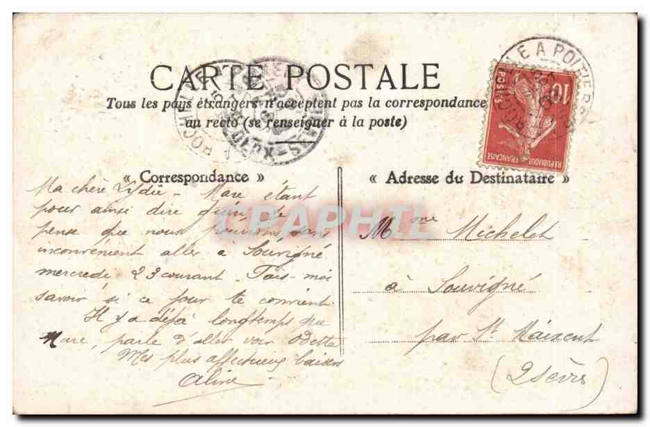 Nouvelle épouse — souhait de bonheur — éditeur anonyme, n° 4002 — Verso