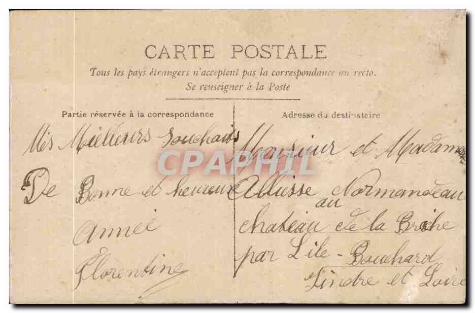 Fantaisie - Enfant - Jolies Filles - ane - donkey - CPA  — Rückseite