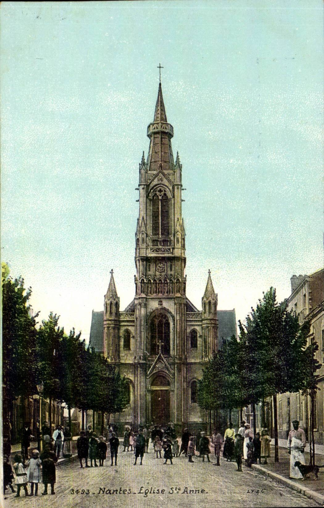 Nantes - Eglise St Anne - CPA 