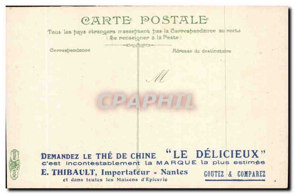 Nantes - Eglise Saint Louis - CPA  — Verso