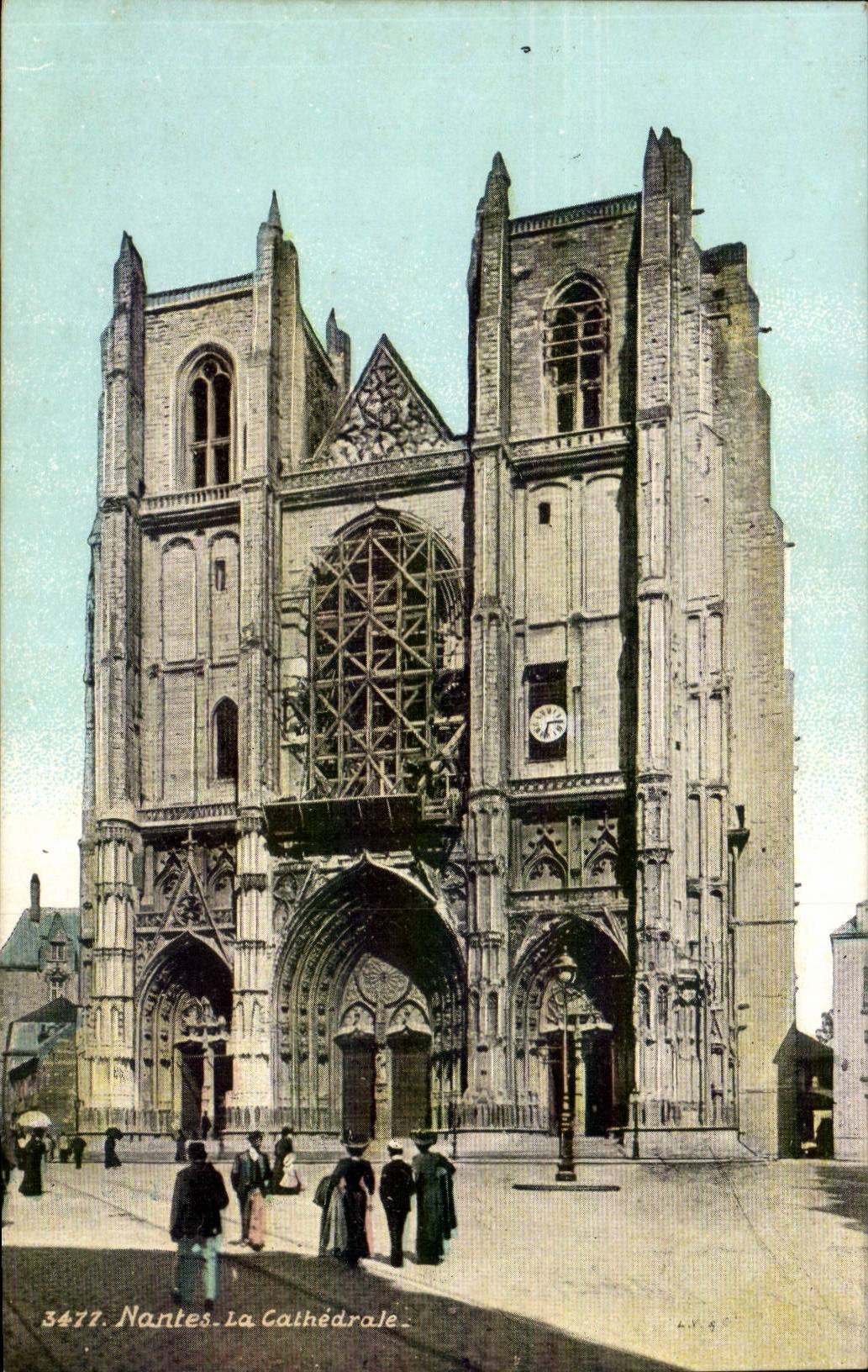 Nantes - La Cathedrale - CPA 