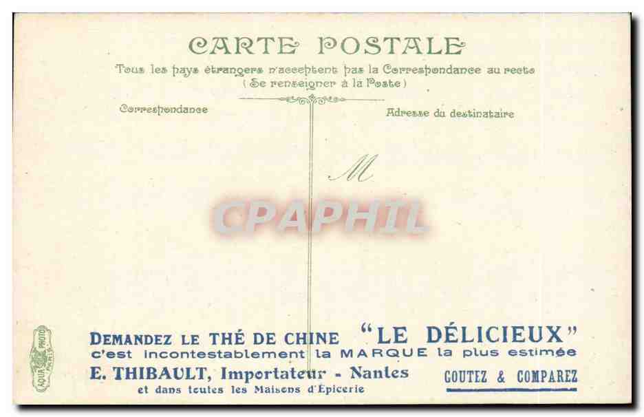 Nantes - La Cathedrale - CPA  — Verso